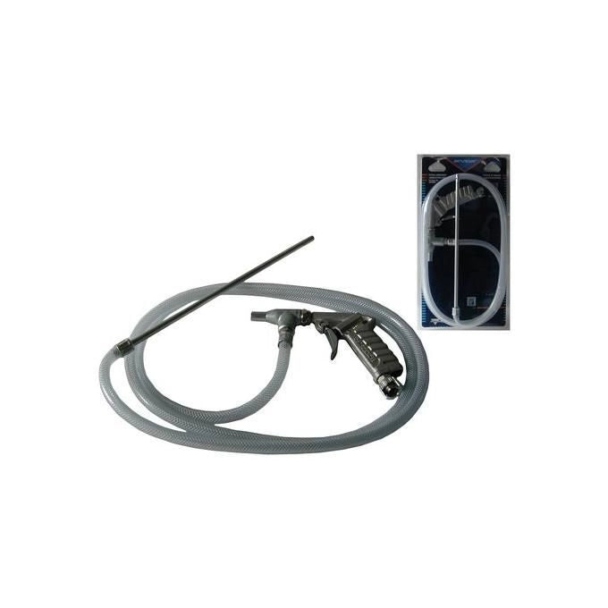 Walmec 50090-B PS-E Pistola Sabbiatura Medie Superfici Ugello Acciaio 6 mm 5,0 8,0 bar Corpo Alluminio Tubo 2 m