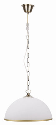 Lampada a sospensione Sugar Candellux Ø30 bianca E27