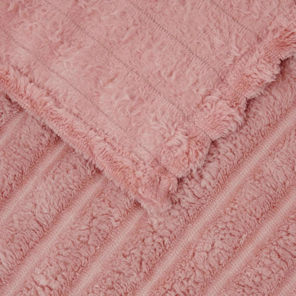 Coperta Rosa 200 x 150 cm Panno