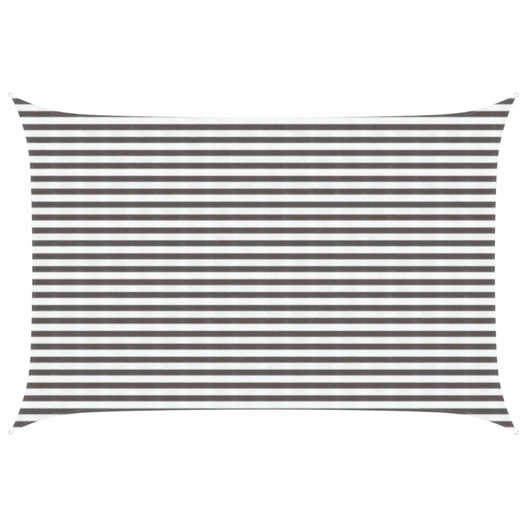 Telo Ombra Grigio chiaro e bianco 3 x 4 m HDPE 42032947
