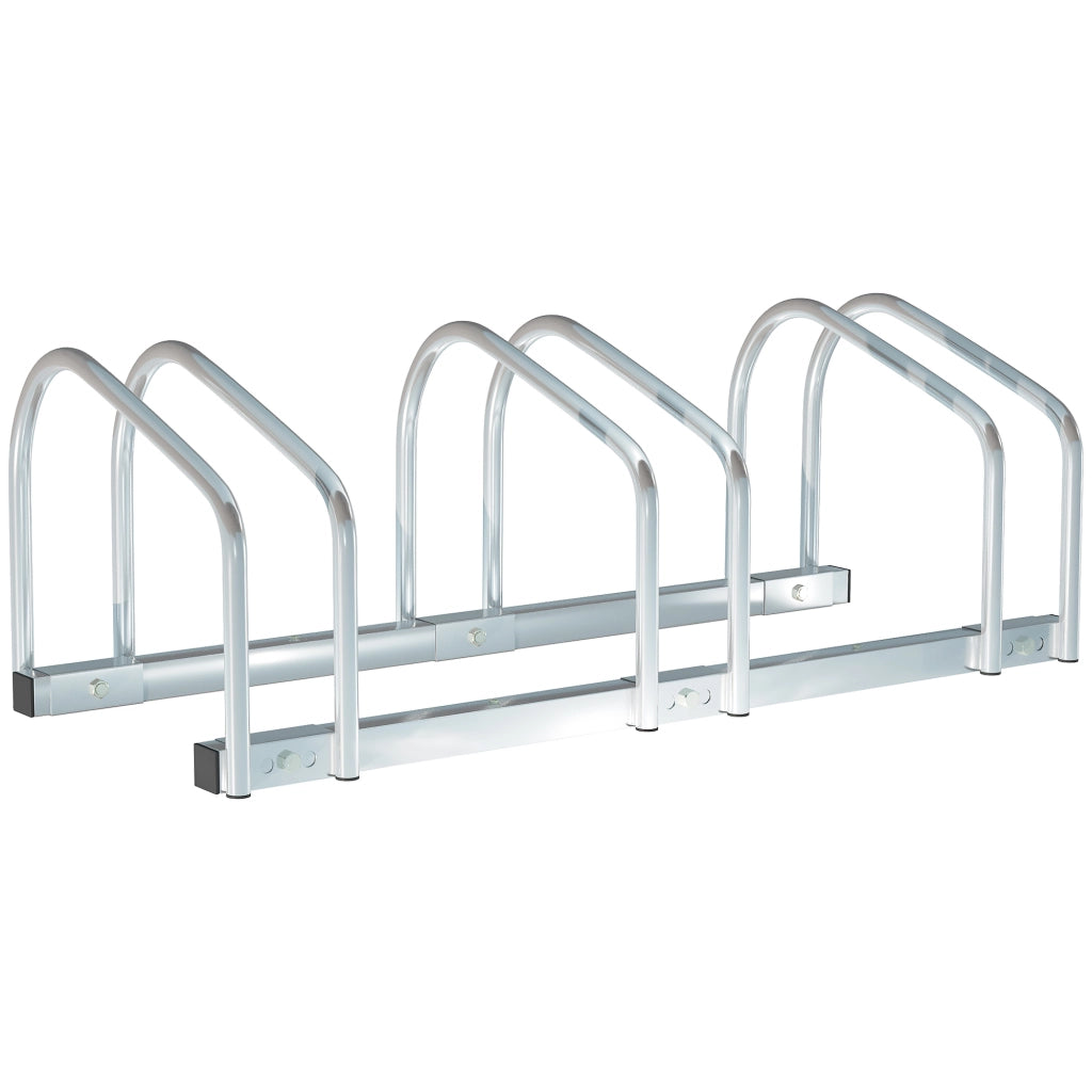 Portabiciclette per 3 Biciclette ¨C Minimal ¨C Grigio 76x33x27cm