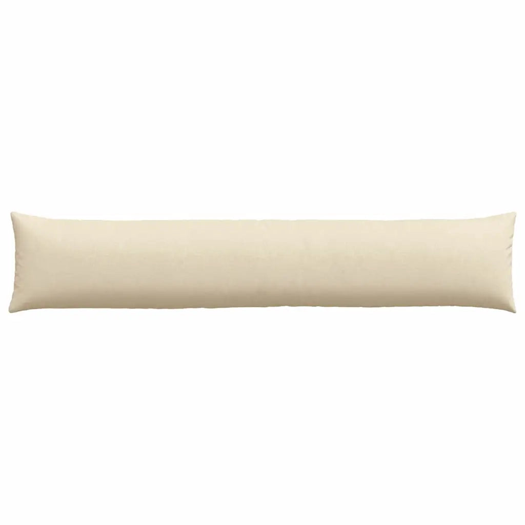 Cuscini da Divano 2 pcs Crema 200 x 40 cm Tessuto 42013875