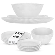 KADAX Zestaw Aurora biały salaterka 20,3cm 37505 +