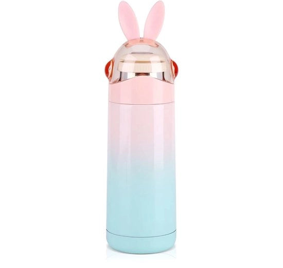 Fles da 350 ml - Resistente all'usura - Isolato termicamente - In acciaio inossidabile - Portatile - Antibatterico - Fles termos - 350 ml