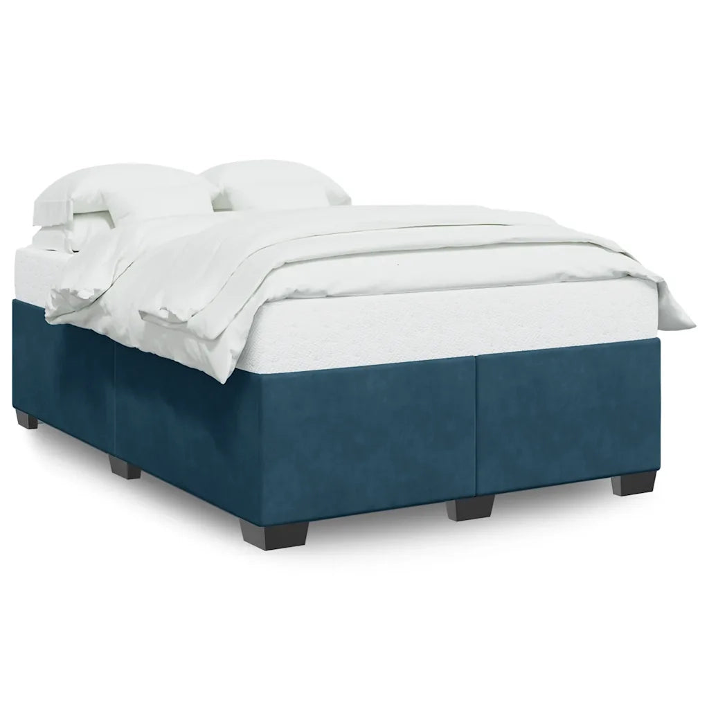 Giroletto Blu 140x190 cm in Velluto