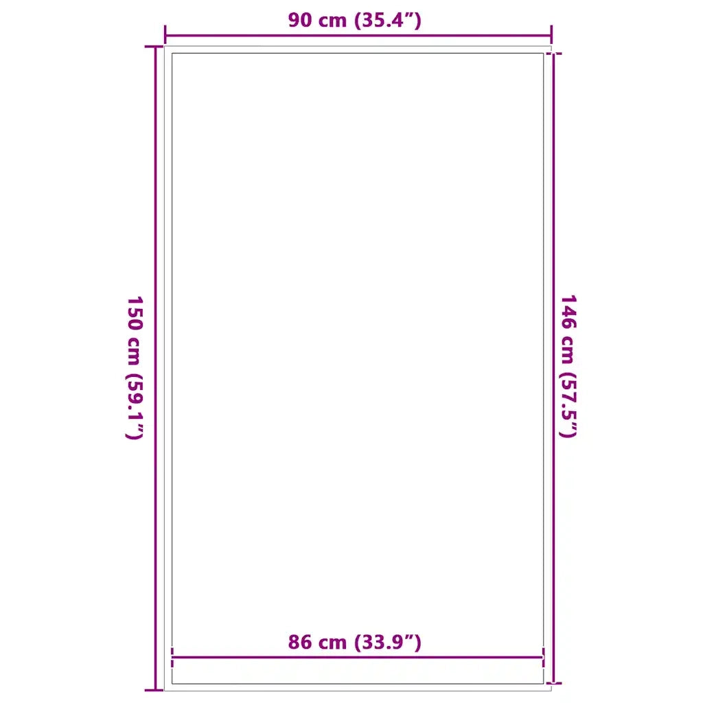 Zerbino Blu 90x150 cm 4105574