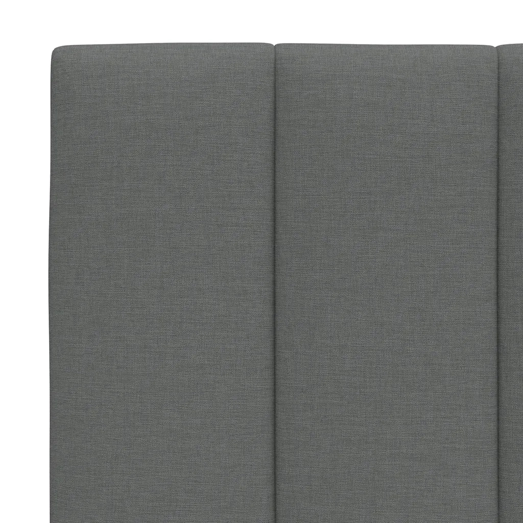 Giroletto senza Materasso Hanko Grigio Scuro 200x200 cm Tessuto 3310413