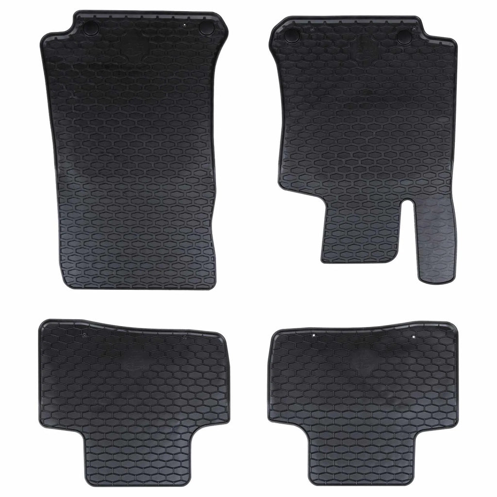 Tappetino per Auto 4 pcs Nero adatto per GLC 2016-2022 Gomma 42029151