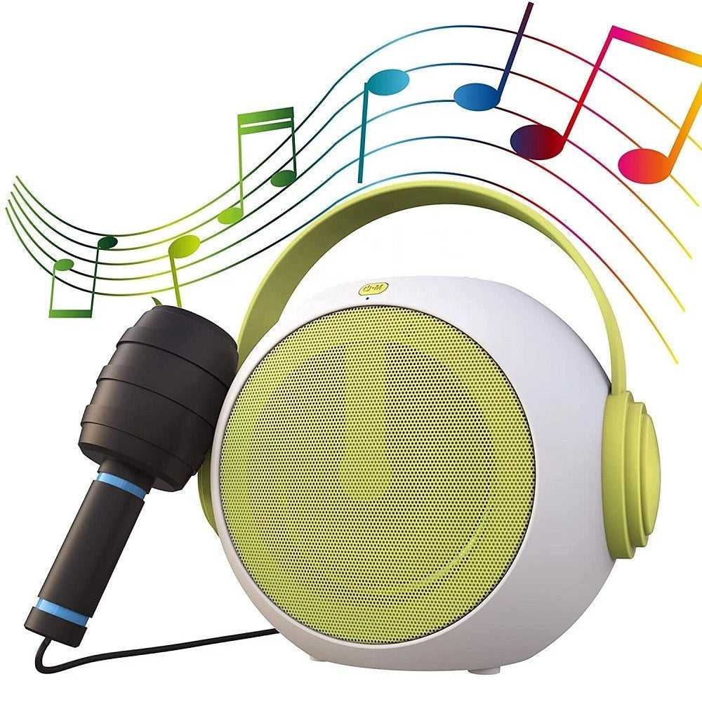 Trade Shop - Cassa Bluetooth Altoparlante Karaoke Con Microfono Aux Usb Micro Sd Q-yx500 -