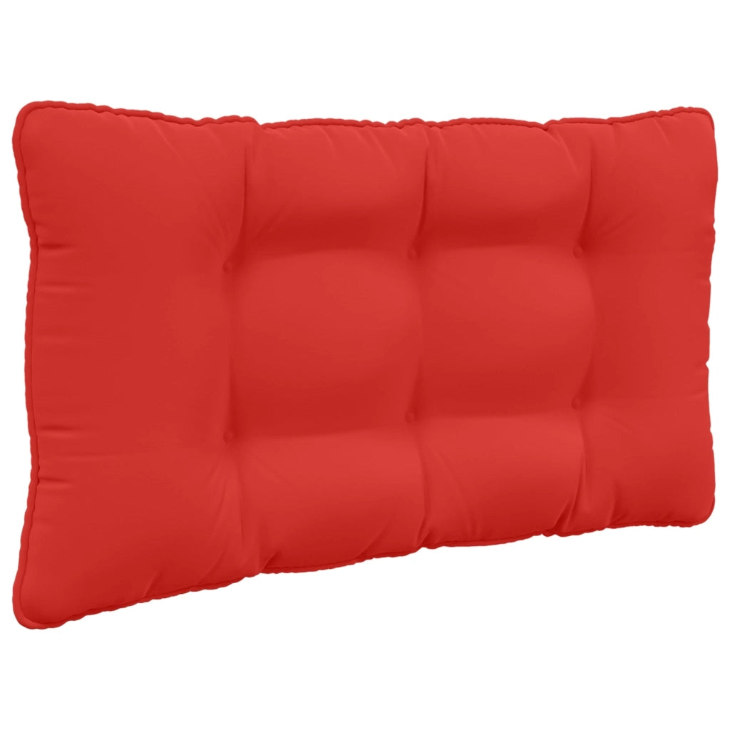 Cuscino per divano da esterno 2 pcs Rosso Poliestere 900903