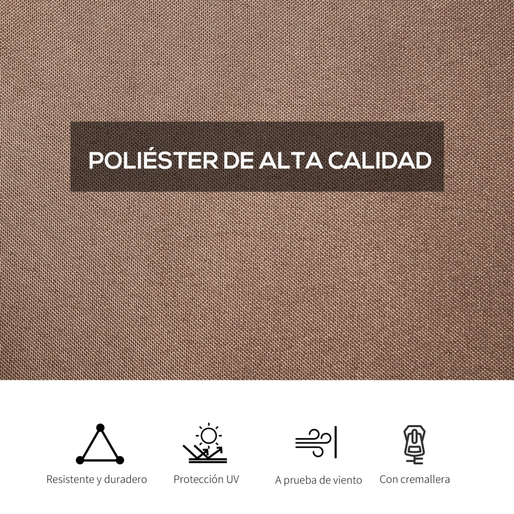 Cenador 3x2 m ¨C Minimal ¨C marrone