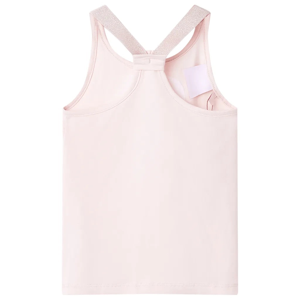 Canotta da Bambina Rosa Tenue 128