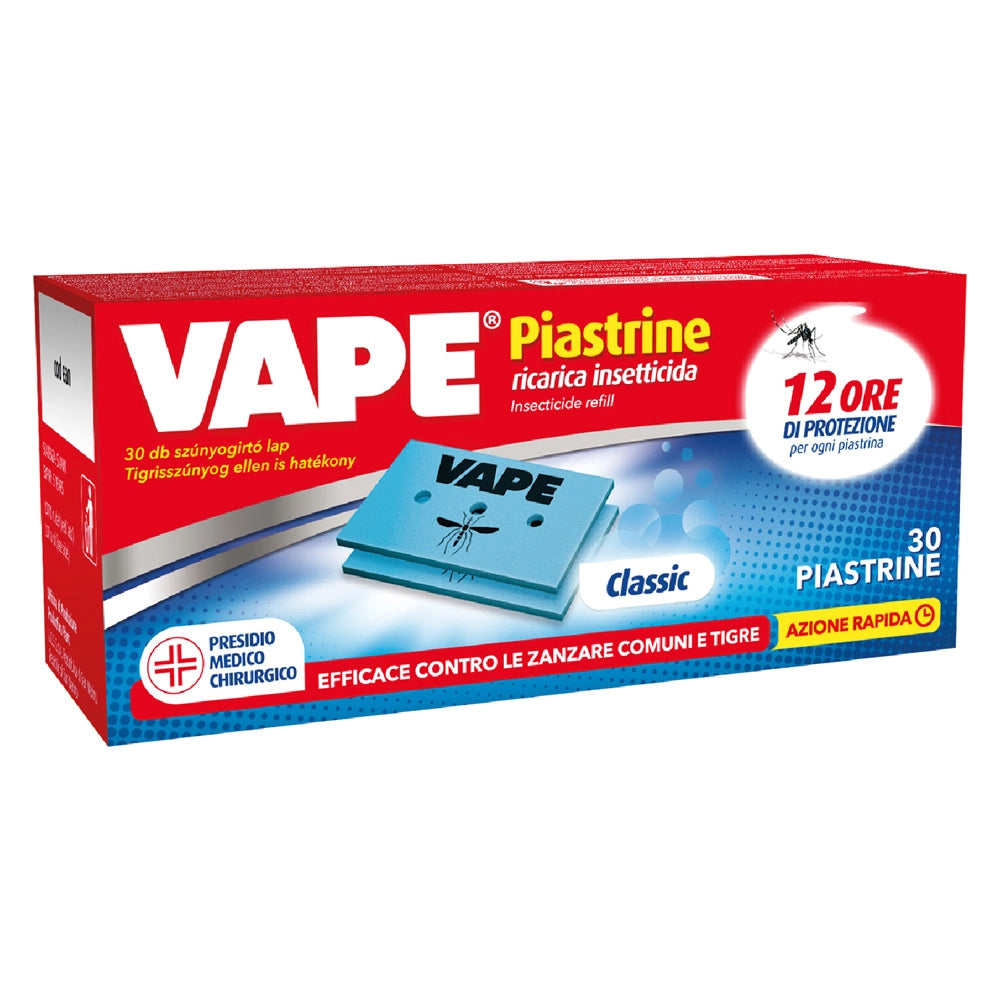 Piastrine antizanzare in cellulosa 30 pezzi