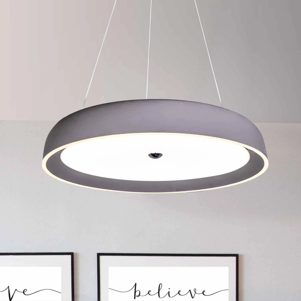 LÚZETE - PLAFÓN DE TECHO LED 57W REGULABLE C/MANDO 50CM