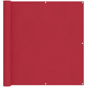 Schermo da balcone | Paravento da Balcone Rosso 110 x 200 cm Tessuto Oxford