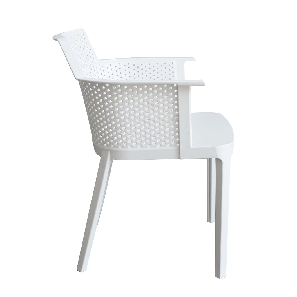 Poltrona da esterno ed interno in Polipropilene cm 60x58x76 5 - KAMALA