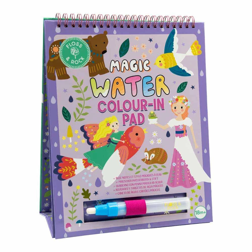 Floss & Rock - Magic Water Easel Pad & Pen - Fairy Tale