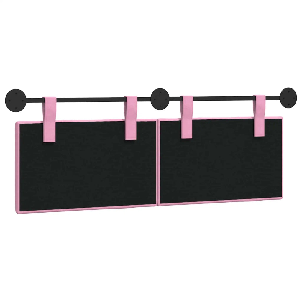 Testiera | Testata sospesa Rosa Tessuto
