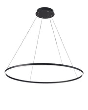 Lampadario a sospensione GIOTTO a led 60W nero 3508-42-101 Fabas Luce