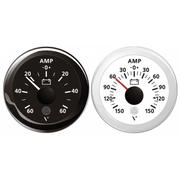 SHUNT 60A AMPEROMETER BLACK SCALE 150/0/150 AMP 12/24V