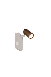 Applique da parete moderna TARYN 1xGU10 beige metallo RL