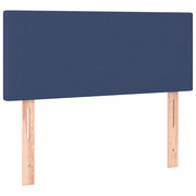 Testiera | Testata Blu 80x5x78/88 cm in Tessuto