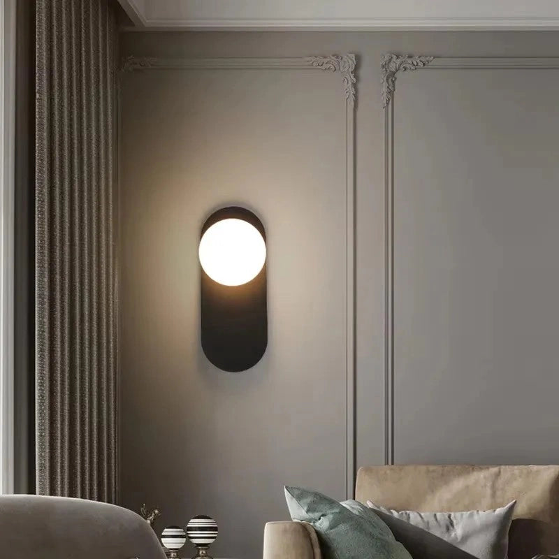 Lampada Da Parete APP1586-1W Black