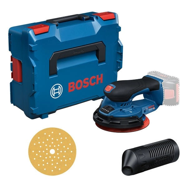 Levigatrice rotorbitale Bosch 150mm orbita 3 mm batteria GEX 18V-150-3
