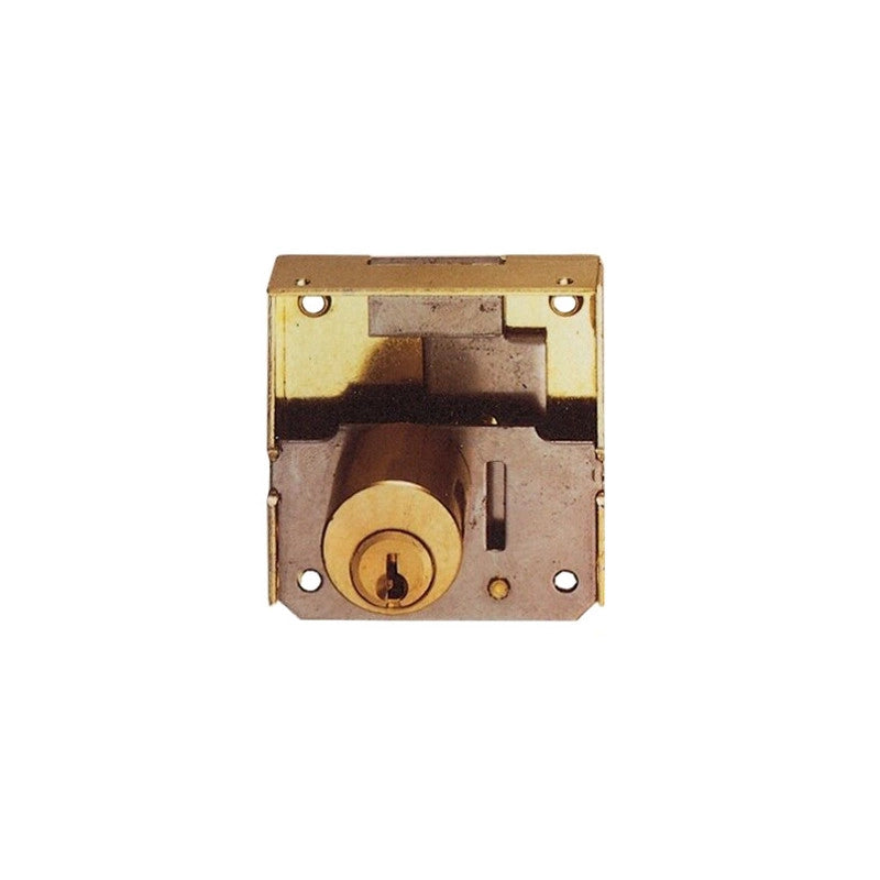 Serratura da applicare con cilindro 35 mm MRCAS Art.16/C – corpo compatto