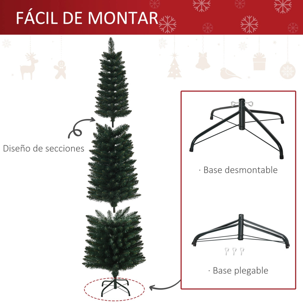Albero di Natale Artificiale ¨C Minimal ¨C 180 cm Verde ?56