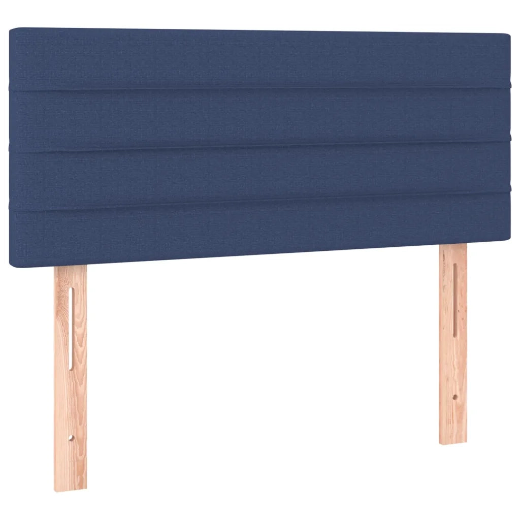 Testiera | Testata Blu 90x5x78/88 cm in Tessuto