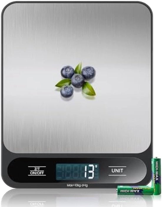 Pesa Elettronica da Cucina con Alta Precisione e Funzione di Tare