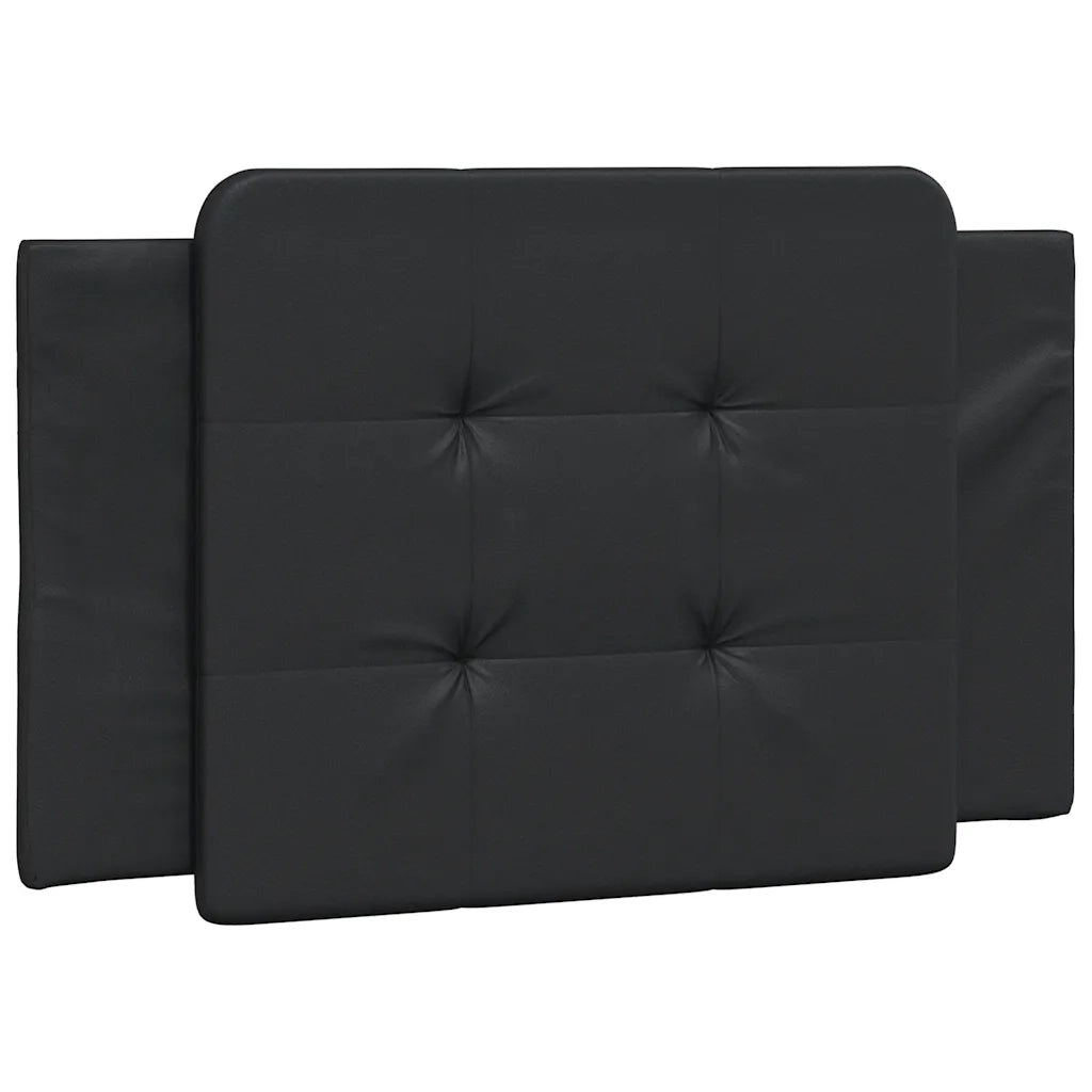 Giroletto con LED senza Materasso-Struttura Letto Zadar Nero 90x200 cm