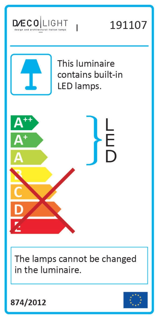Sospensione Led 45W 4000lm 4500K Cromo E-Energy Infinity
