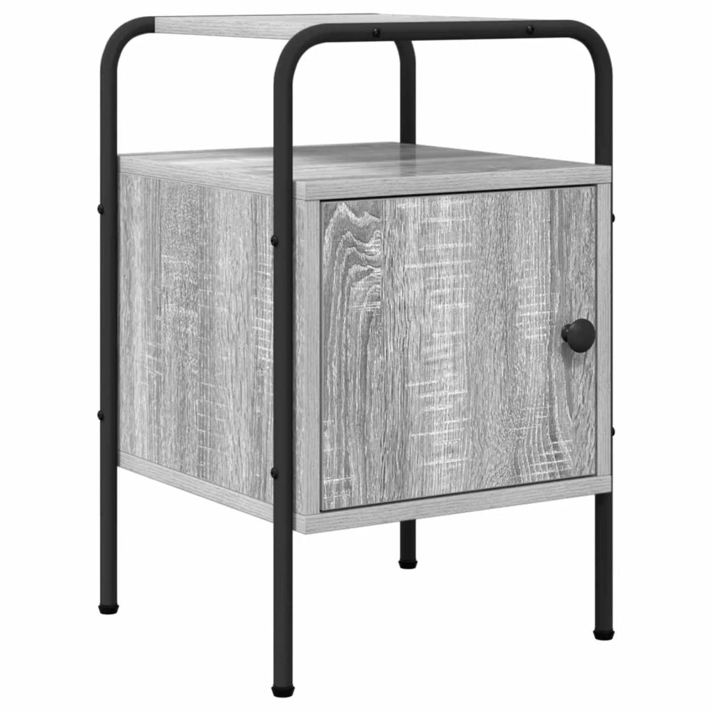 Armadio da Notte Sonoma grigio Legno ingegnerizzato 8007593