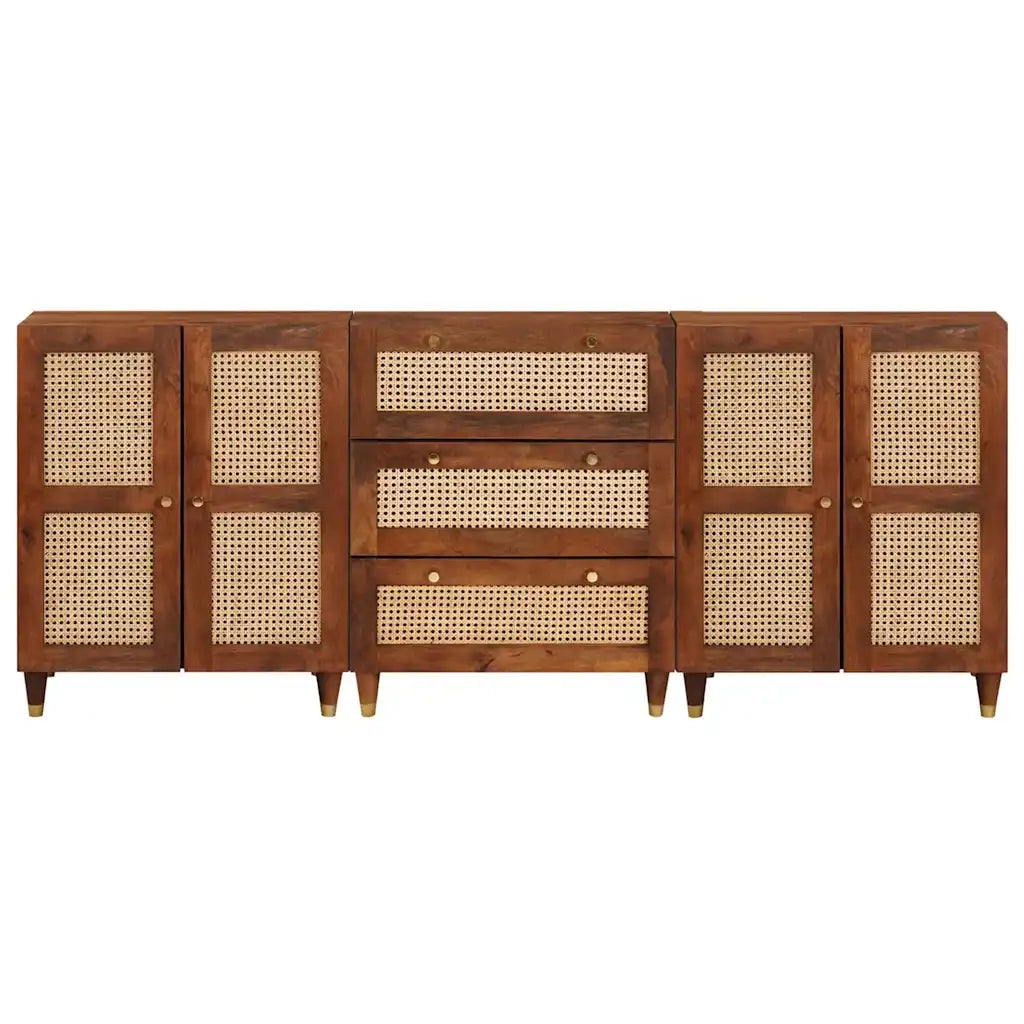 Set di Credenze 3 pcs Marrone 180 x 33 x 75 cm 3310170