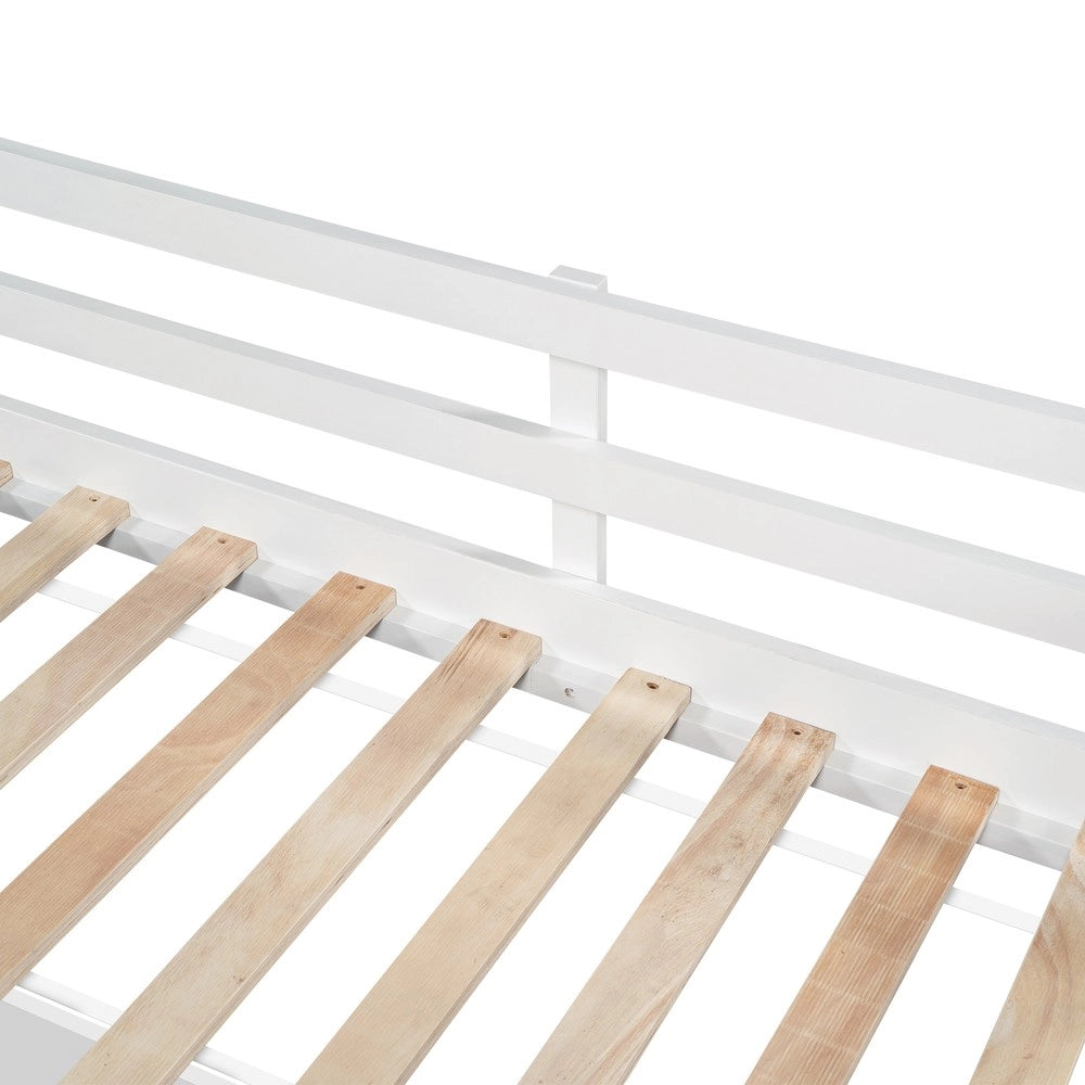 Letto Bambini con Cassetti e Lavagna ¨C MINIMAL ¨C Bianco 90x200