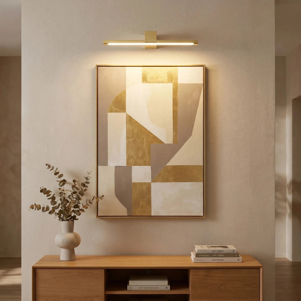 Applique Da Bagno Led Swe043-1w 40cm Gold