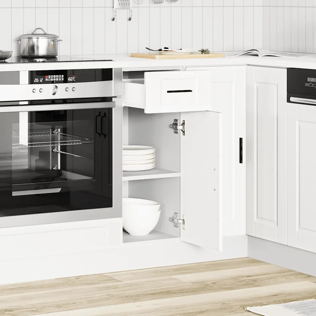 Base da Cucina Porto Bianco in Legno Multistrato 853937
