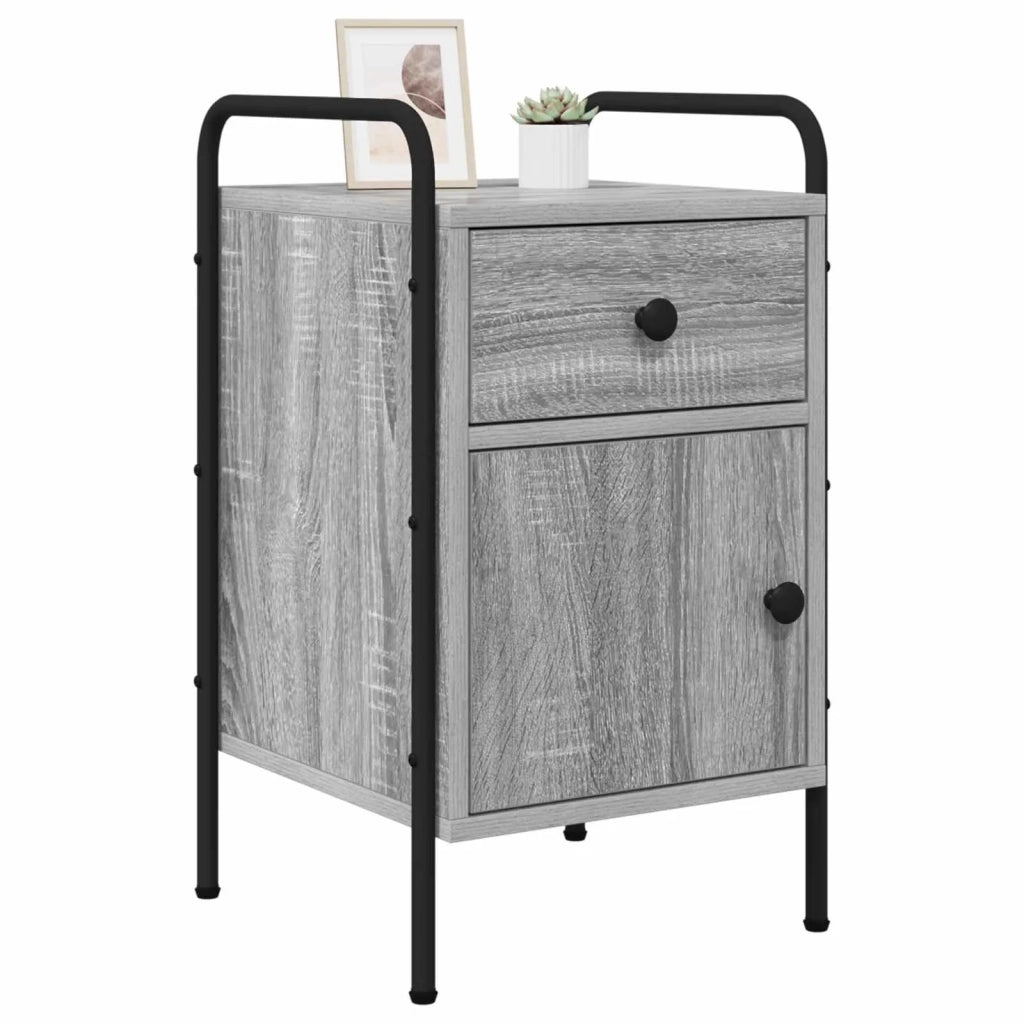 Armadio da Notte Sonoma grigio 35 x 36,5 x 61 cm 8007653
