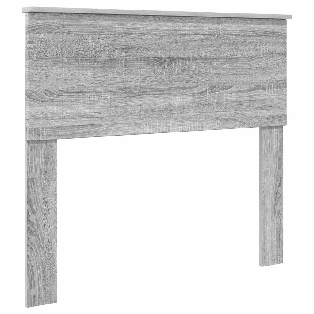Struttura del letto con testiera Grigio Sonoma 100 x 200 cm 3410936