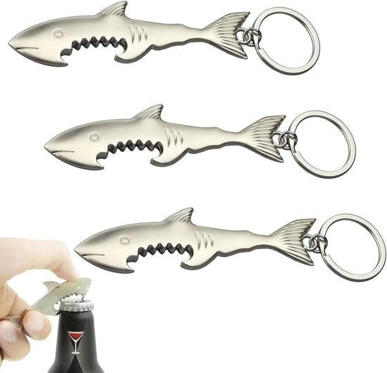 Set di apripipì creativi per birra e bibite - Apripipì con hanger per decorazione - 3 pezzi
