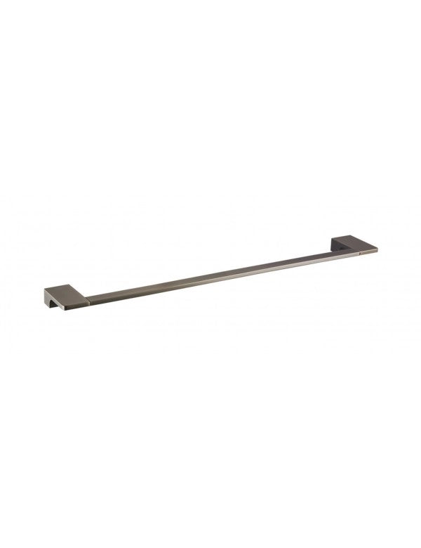 NIL Portasciugamani in Ottone Grigio Metallo 60 cm