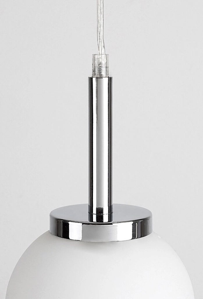 Lampada a sospensione Rabalux Togo cromo Ø15 E14 IP44