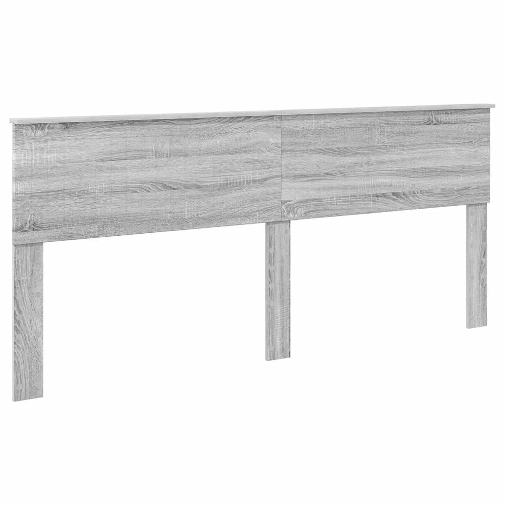 Struttura del letto Grigio Sonoma 200 x 200 cm Pino massello 3410560