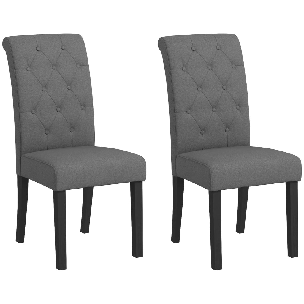 Sedia da pranzo ¨C Minimal ¨C grigio scuro legno 47x61x101 cm