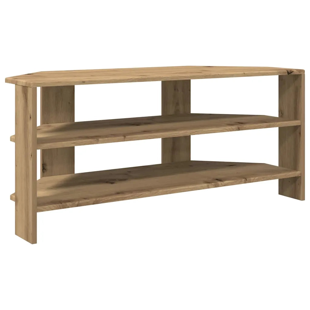 MobileTV | Armadietto TV | Mobile Porta TVAngolare Rovere artigianale 102x40,5x45cm