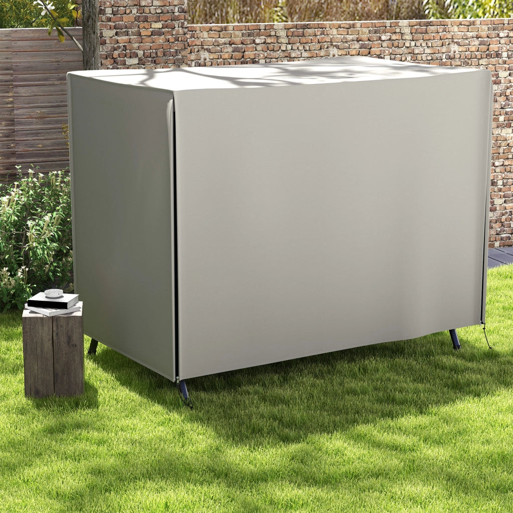 Copertura per altalena da giardino ¨C Minimal ¨C grigio 205x124x164 cm