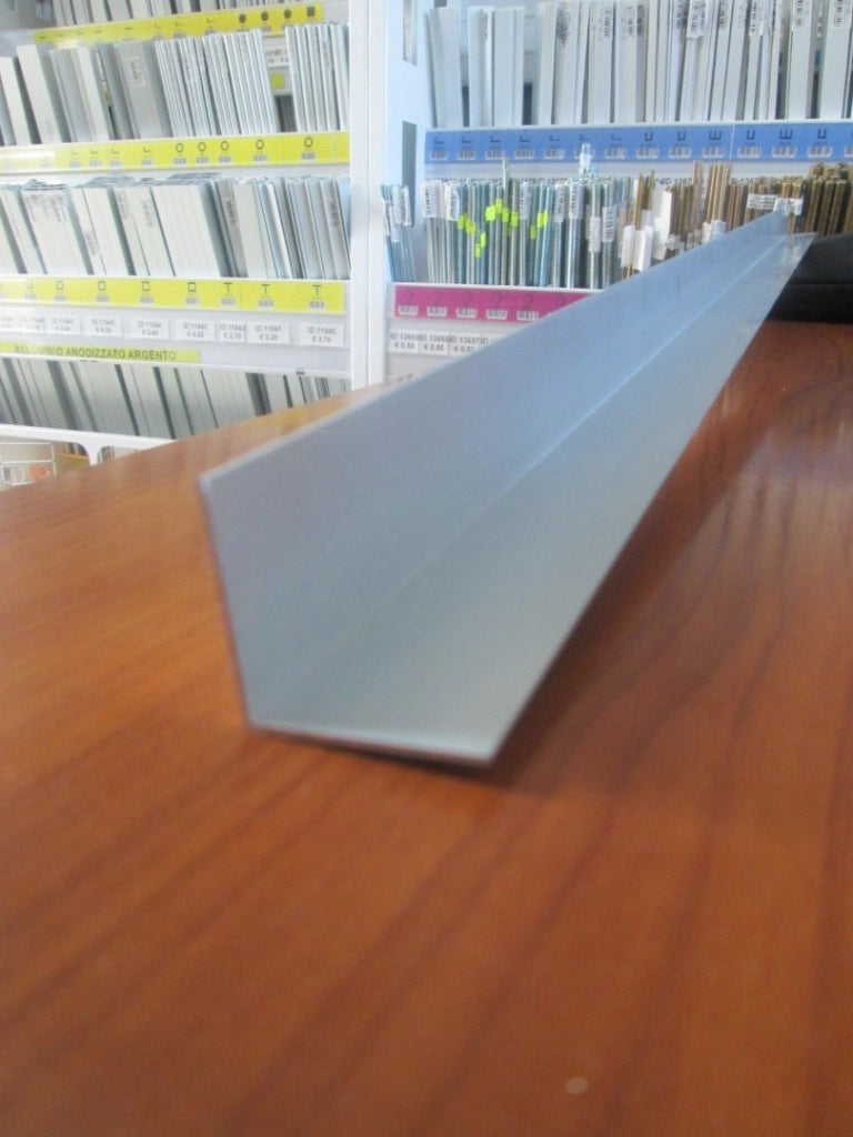 Profilo Da 1 Metro Angolare Elle Argentato 15X10X1 Set 5 Pezzi - Arcansas
