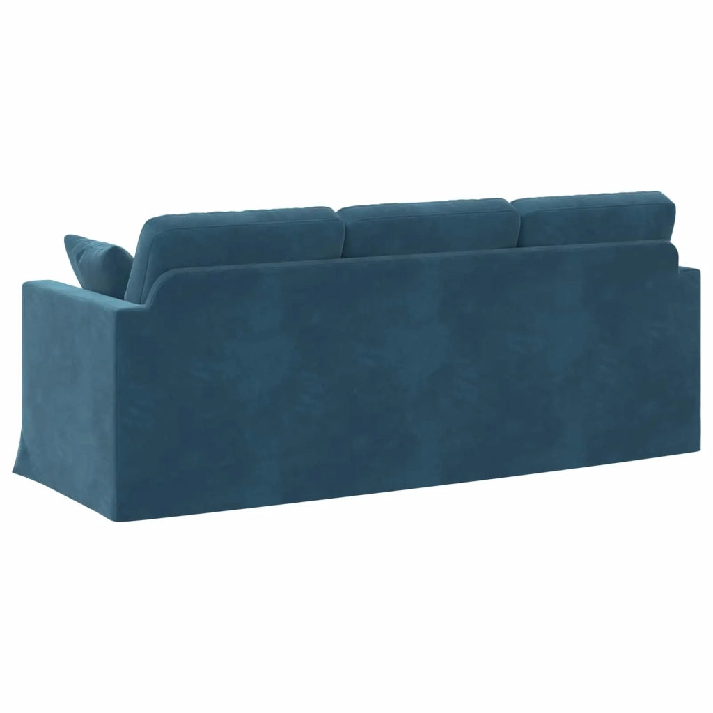 Divano Blu 198 x 78 x 80 cm Velluto 42024439